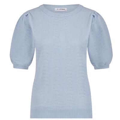 In Shape INS2501035/230 Sky Blue Izzy Pullover korte mouw