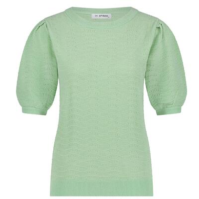 In Shape INS2501035/321 Matcha Green Izzy Pullover korte mouw