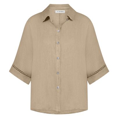In Shape INS2501080/820 Sand Femme Solid Blouse