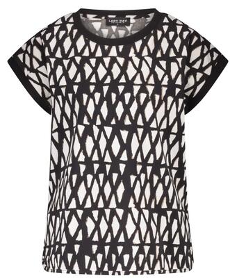 Lady Day L21-391-2508/Ruta print Hannah travel print top