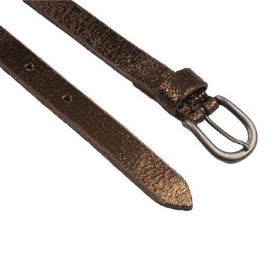 Legend 20128/445 Goud Metallic Riem, zilveren buckle