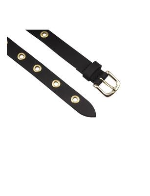 Legend 20270/445 Gold Leren riem 2 cm grote studs