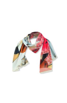 Lizzy and Coco Olli/Animalmix Print sjaal micro chifon
