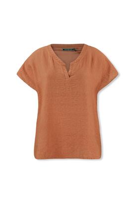 Lizzy and Coco Seas/Bronze Uni structuur top