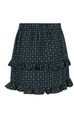 Lofty Manner OJ33.1/Petrol Floral Silvana skirt