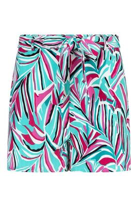 Lofty Manner PD34/Palm Leaves Print Emely short