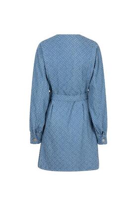 Lofty Manner QA24 A/Denim Blue Flore dress