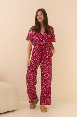 Lofty Manner QC13/Monogram Mosaic Valentina blouse