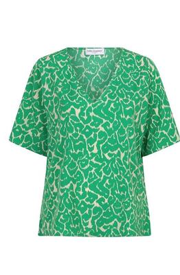 Lofty Manner QD03/Landscape Print Iggy blouse