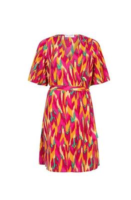 Lofty Manner QD21/Multi Color Print Loa dress