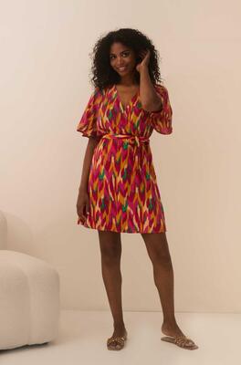 Lofty Manner QD21/Multi Color Print Loa dress