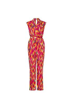Lofty Manner QD26/Multi Color Print Nia jumpsuit