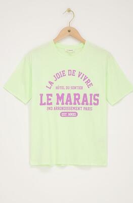 My Jewellery MJ0545/0050 Licht Groen Le Marais T-shirt
