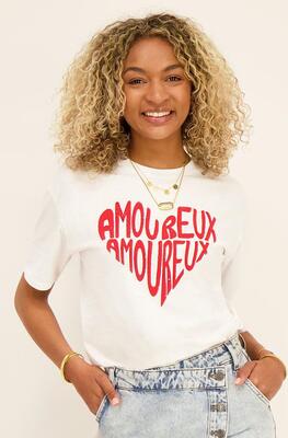 My Jewellery MJ07144/0900 Rood T-shirt "Amoureux"
