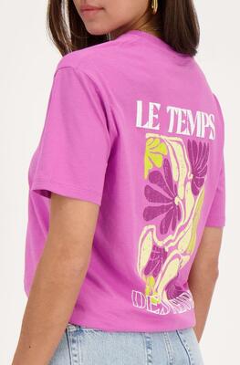 My Jewellery MJ10746/0700 Paars T-shirt Le Temps