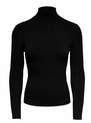 Only 15165075/Black Karol LS rollneck pull NOOS