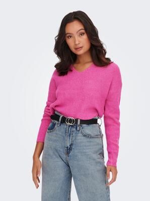 Only 15204588/Strawberry Moon Camilla v-neck pullover NOOS
