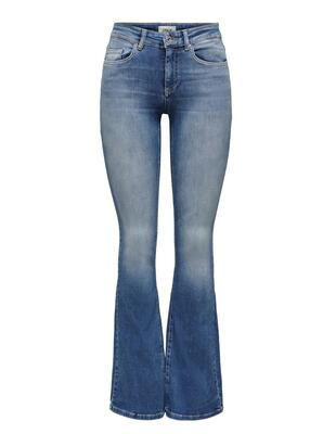 Only 15223514/Medium Blue Denim Blush mid flared REA1319 NOOS