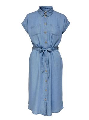 Only 15250429/Medium Blue Denim Pema Hannover SS dress NOOS