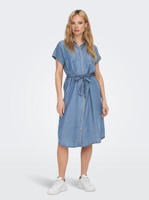 Only 15250429/Medium Blue Denim Pema Hannover SS dress NOOS