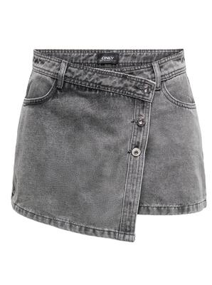 Only 15256608/Light Grey Denim Lesley reg denim skort NOOS