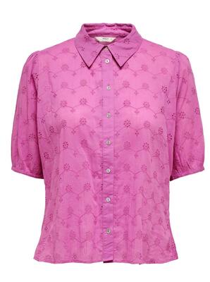 Only 15258382/Super Pink New Miriam SS shirt