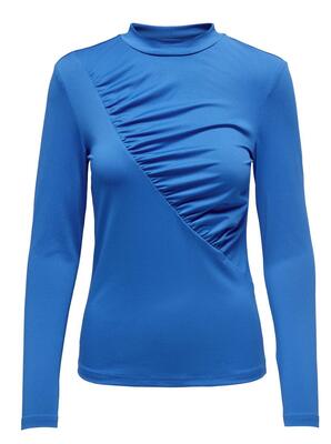 Only 15280095/Directoire Blue Sofie LS gathering top