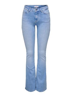 Only 15281251/Special Bright Blue Denim Blush mid flared TAI198 NOOS