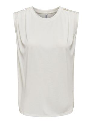 Only 15290313/Cloud Dancer Free life SL modal satin top