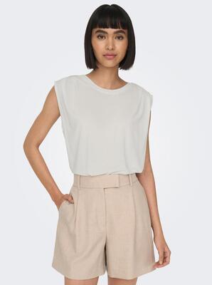 Only 15290313/Cloud Dancer Free life SL modal satin top