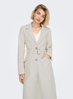 Only 15292803/Wisper White Sif filippa life belted coat