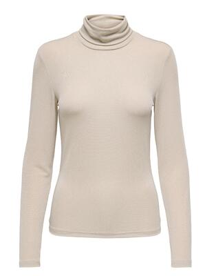 Only 15309505/Pumice Stone Clara LS rollneck