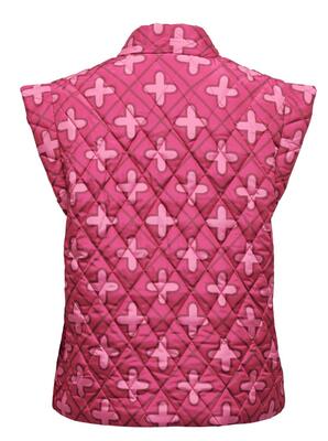 Only 15311246/Fuchsia Pink Luia Cemma quilt vest