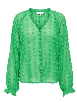 Only 15313672/Green Bee Pixi dobby life button top