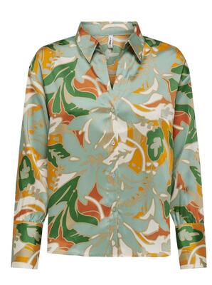 Only 15315873/Tangerine Palma LS shirt