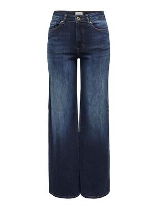 Only 15318405/Dark Blue Denim Madison blush wide REA081 NOOS