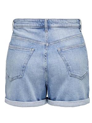 Only 15321381/Light Blue Denim Josephine stretch shorts NOOS
