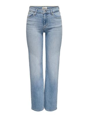 Only 15337794/Light Blue Denim Blush mid straight TAI467 NOOS