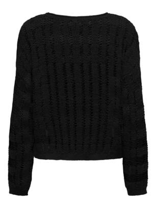 Only 15339536/Black Capri LS o-neck