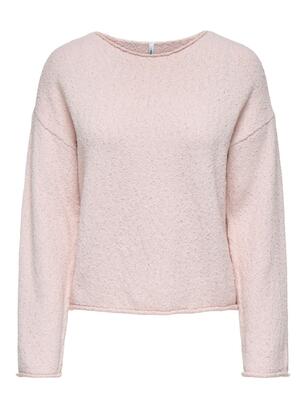Only 15339651/Rose Smoke Alvilda LS o-neck