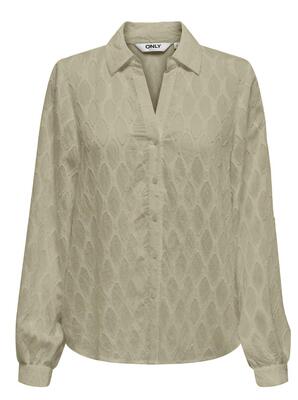Only 15340688/Elm Noa LS v-neck shirt