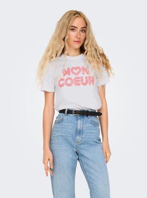 Only 15343191/BW Coeur Ariya life reg SS love top
