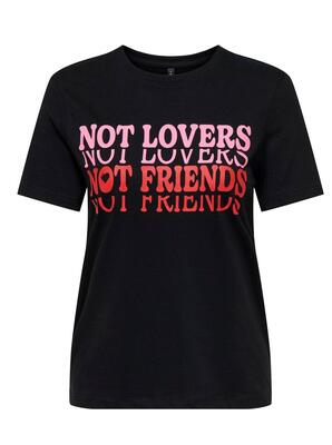 Only 15344235/Black Lotte life reg SS not top