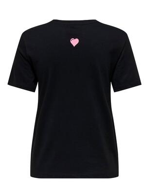 Only 15344235/Black Lotte life reg SS not top