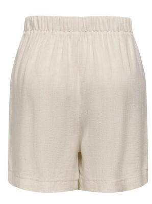 Only 15348123/Moonbeam Siesta HW linen shorts