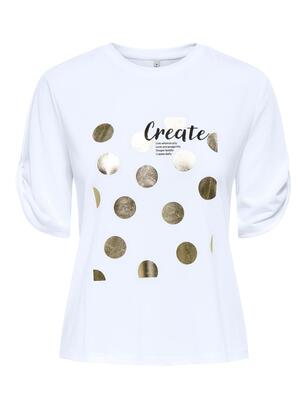 Only 15349921/Bright White Free life SS create top