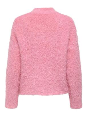 Only 15350651/Sea Pink Lulu LS rib highneck