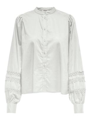 Only 15354774/Cloud Dancer Dolly life LS button top