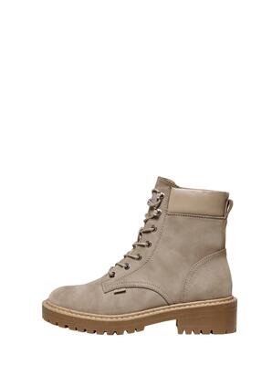 Only Shoes 15239151/Grey Bold-14 nubuck pu lace up boot