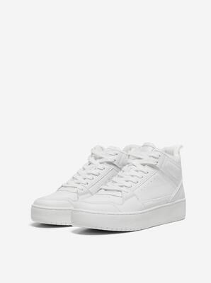 Only Shoes 15288080/White Saphire-2 pu high sneaker NOOS